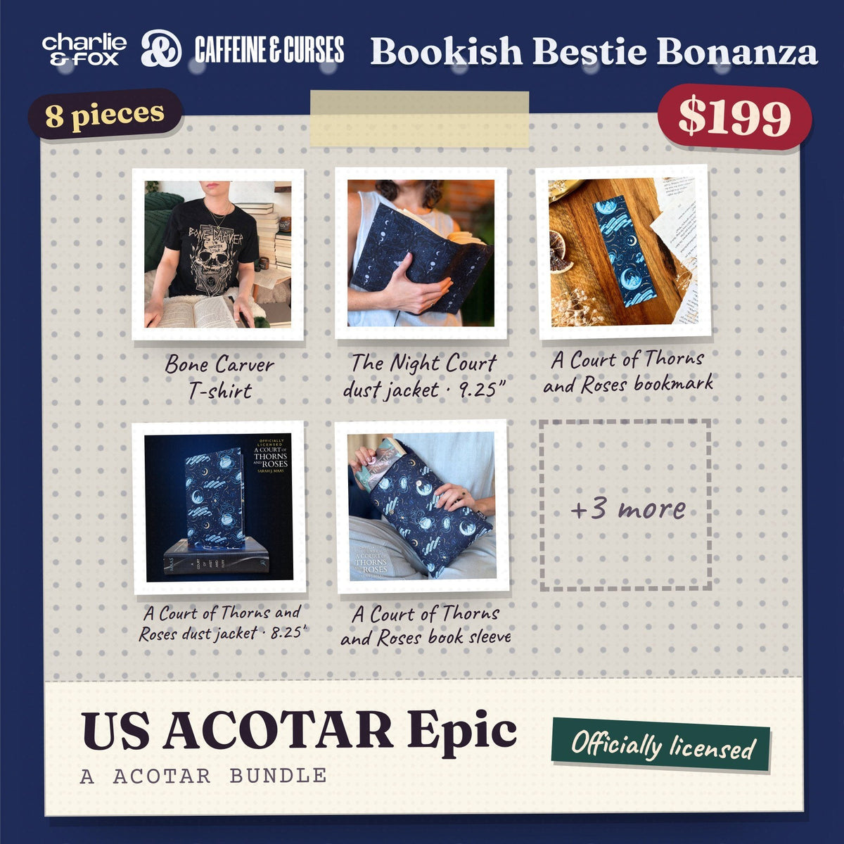 Bookish Bestie Bonanza bundle: US ACOTAR Epic (ACOTAR)