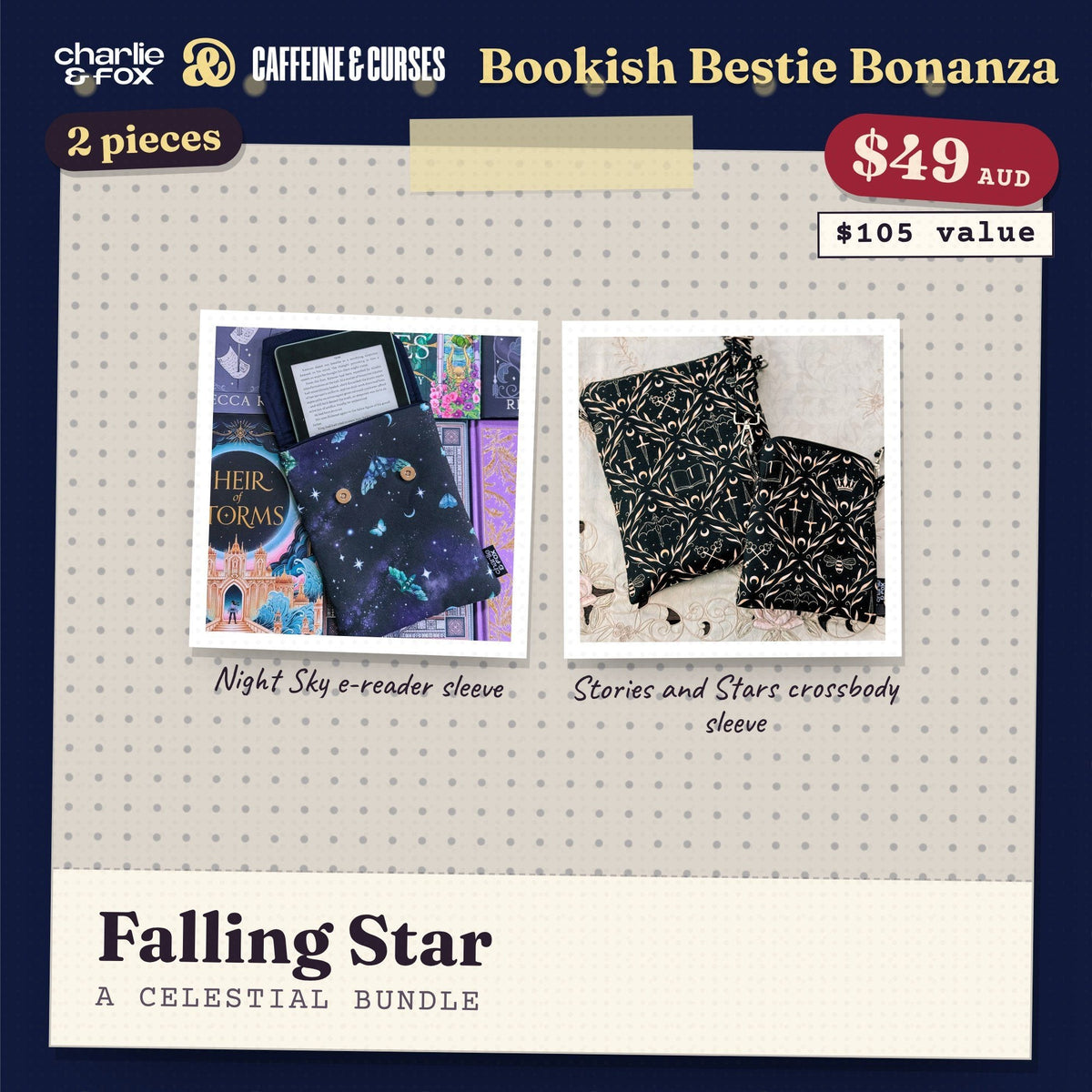 Bookish Bestie Bonanza bundle: Falling Star (Celestial)