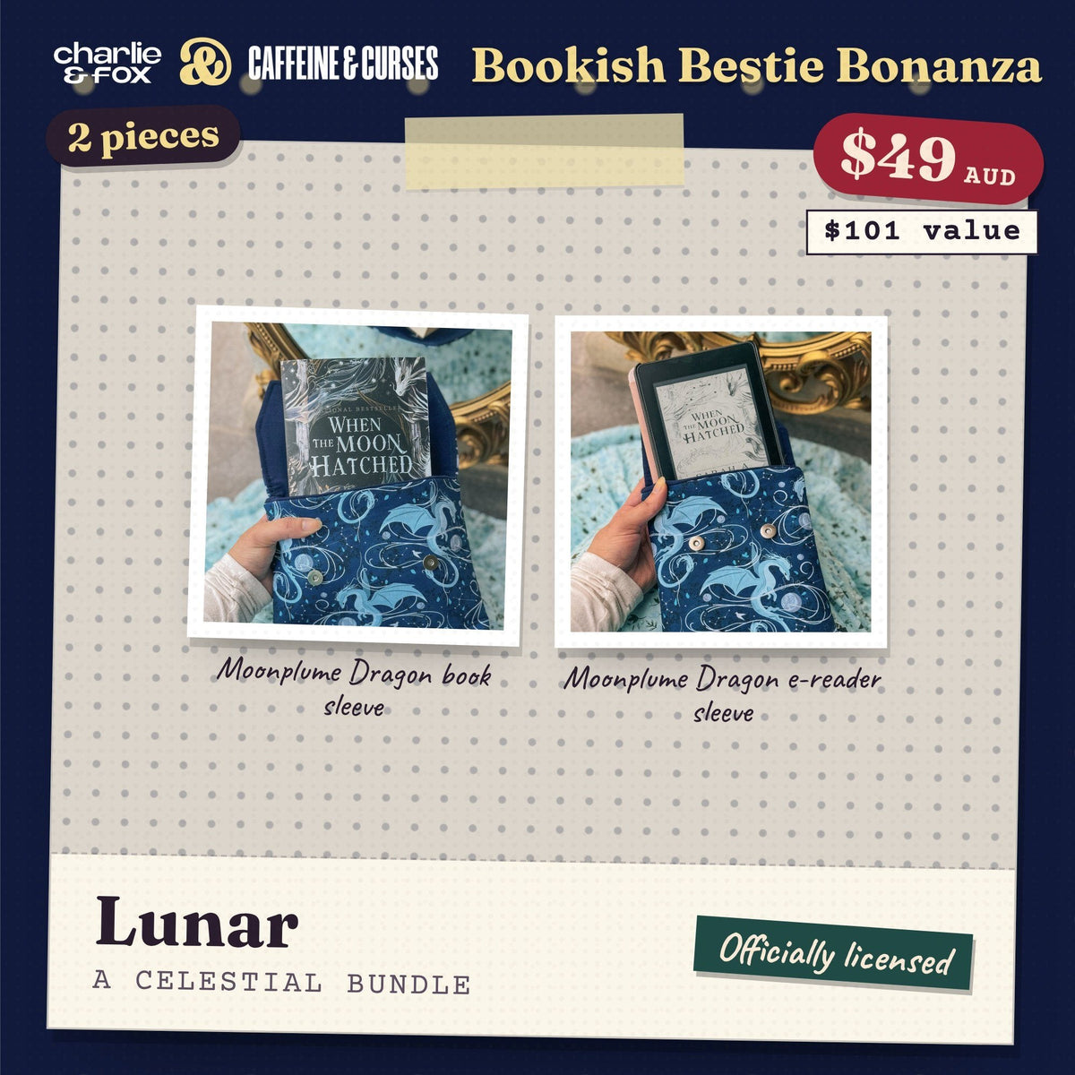 Bookish Bestie Bonanza bundle: Lunar (Celestial)