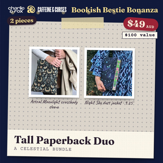Bookish Bestie Bonanza bundle: Tall Paperback Duo (Celestial)