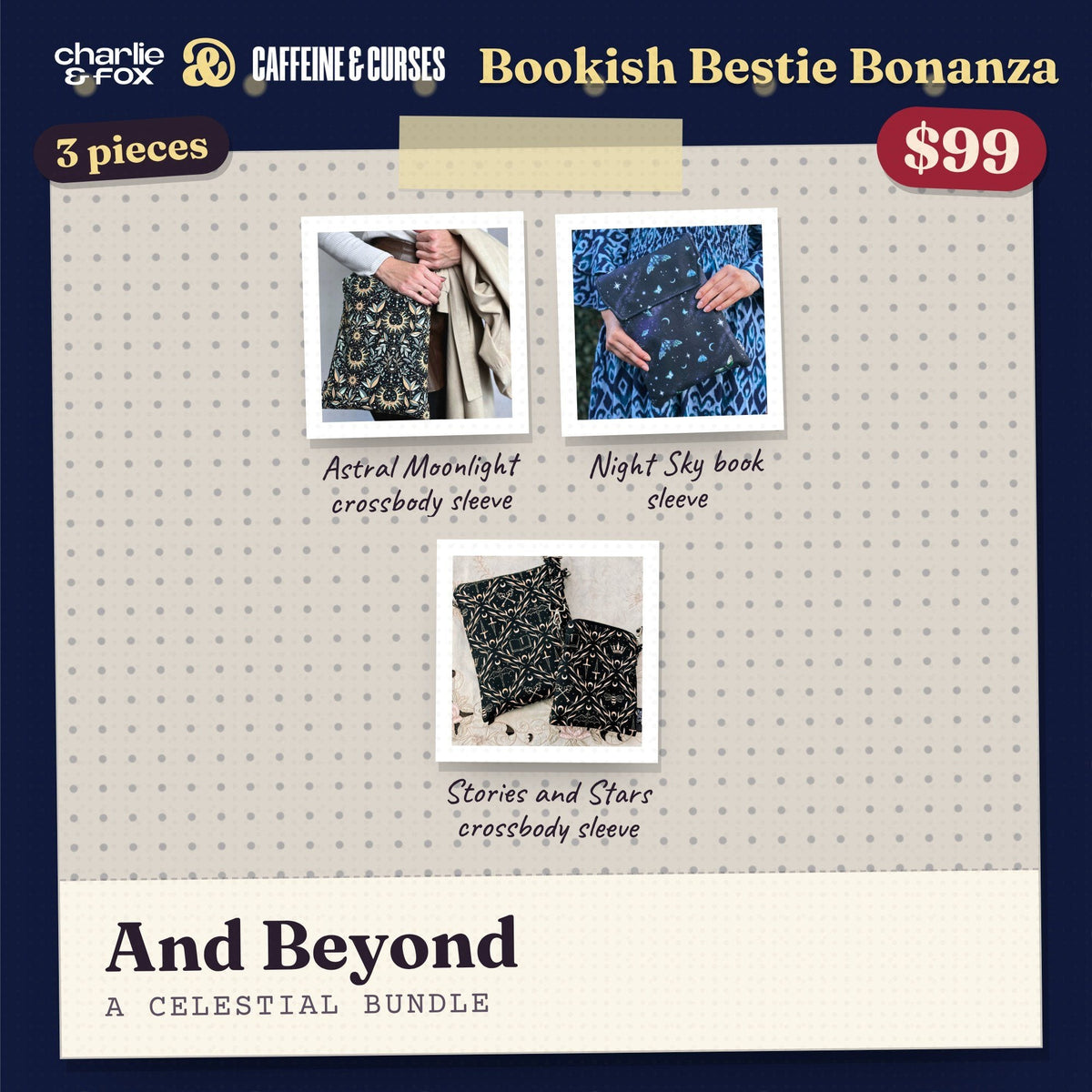 Bookish Bestie Bonanza bundle: And Beyond (Celestial)