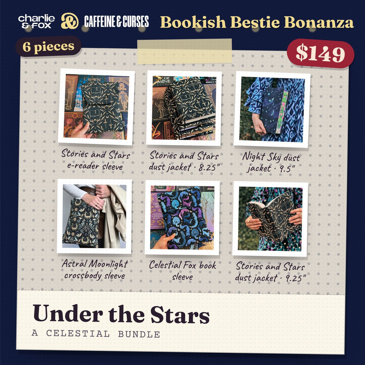 Bookish Bestie Bonanza bundle: Under the Stars (Celestial)