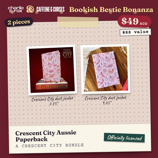 Bookish Bestie Bonanza bundle: Crescent City Aussie Paperback (Crescent City)