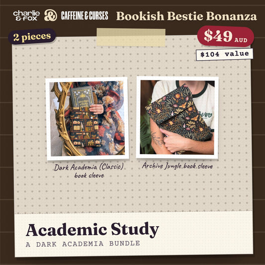 Bookish Bestie Bonanza bundle: Academic Study (Dark Academia)