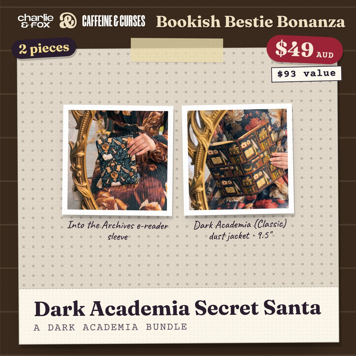 Bookish Bestie Bonanza bundle: Dark Academia Secret Santa (Dark Academia)