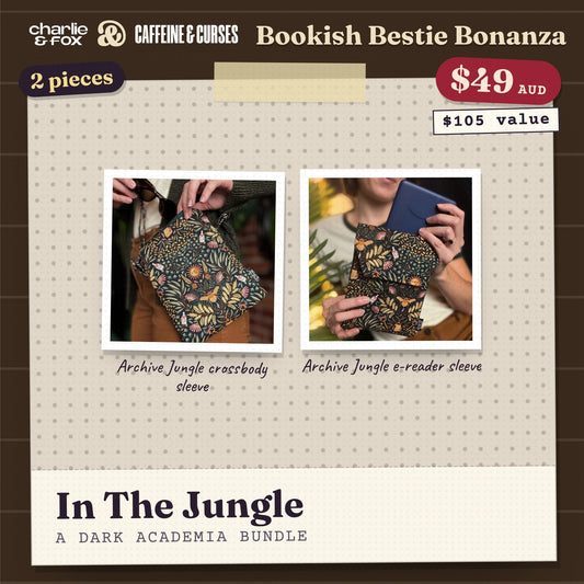 Bookish Bestie Bonanza bundle: In The Jungle (Dark Academia)