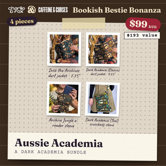 Bookish Bestie Bonanza bundle: Aussie Academia (Dark Academia)