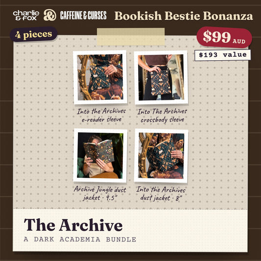 Bookish Bestie Bonanza bundle: The Archive (Dark Academia)