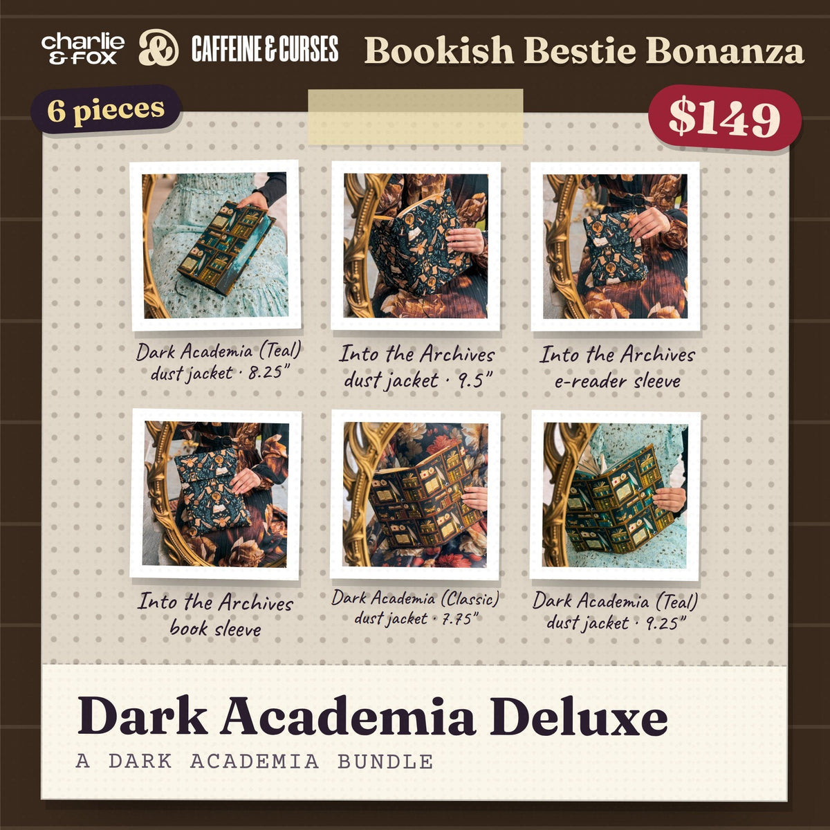 Bookish Bestie Bonanza bundle: Dark Academia Deluxe (Dark Academia)