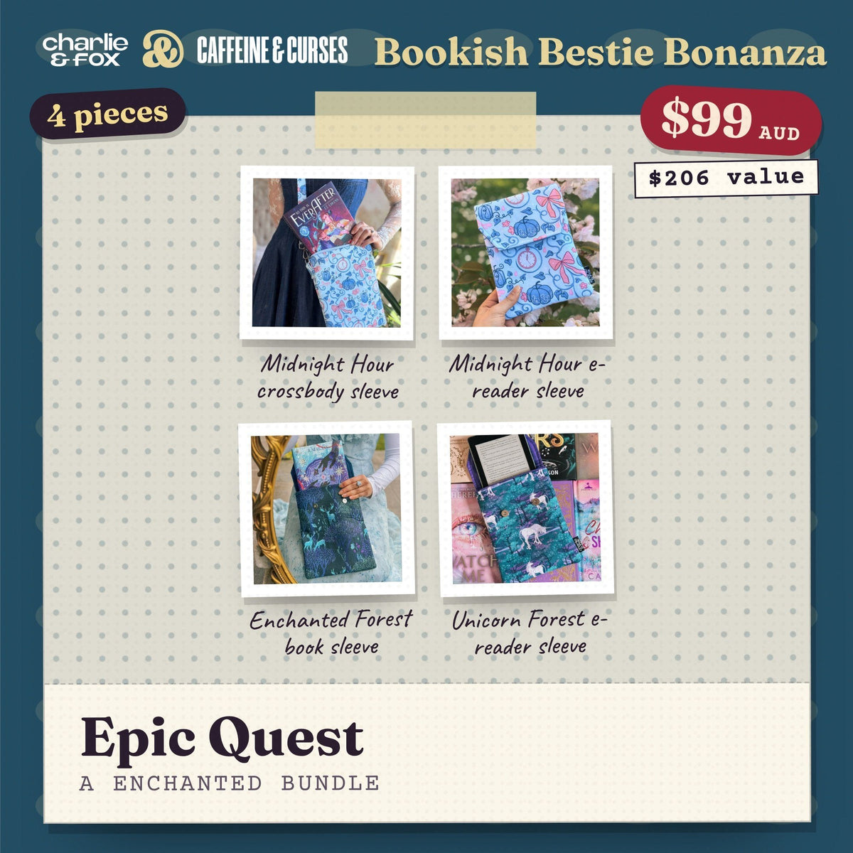 Bookish Bestie Bonanza bundle: Epic Quest (Enchanted)