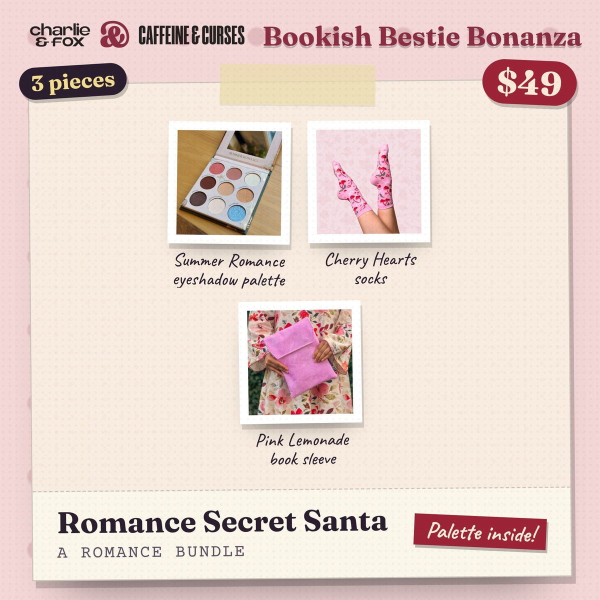 Bookish Bestie Bonanza bundle: Romance Secret Santa (Romance)
