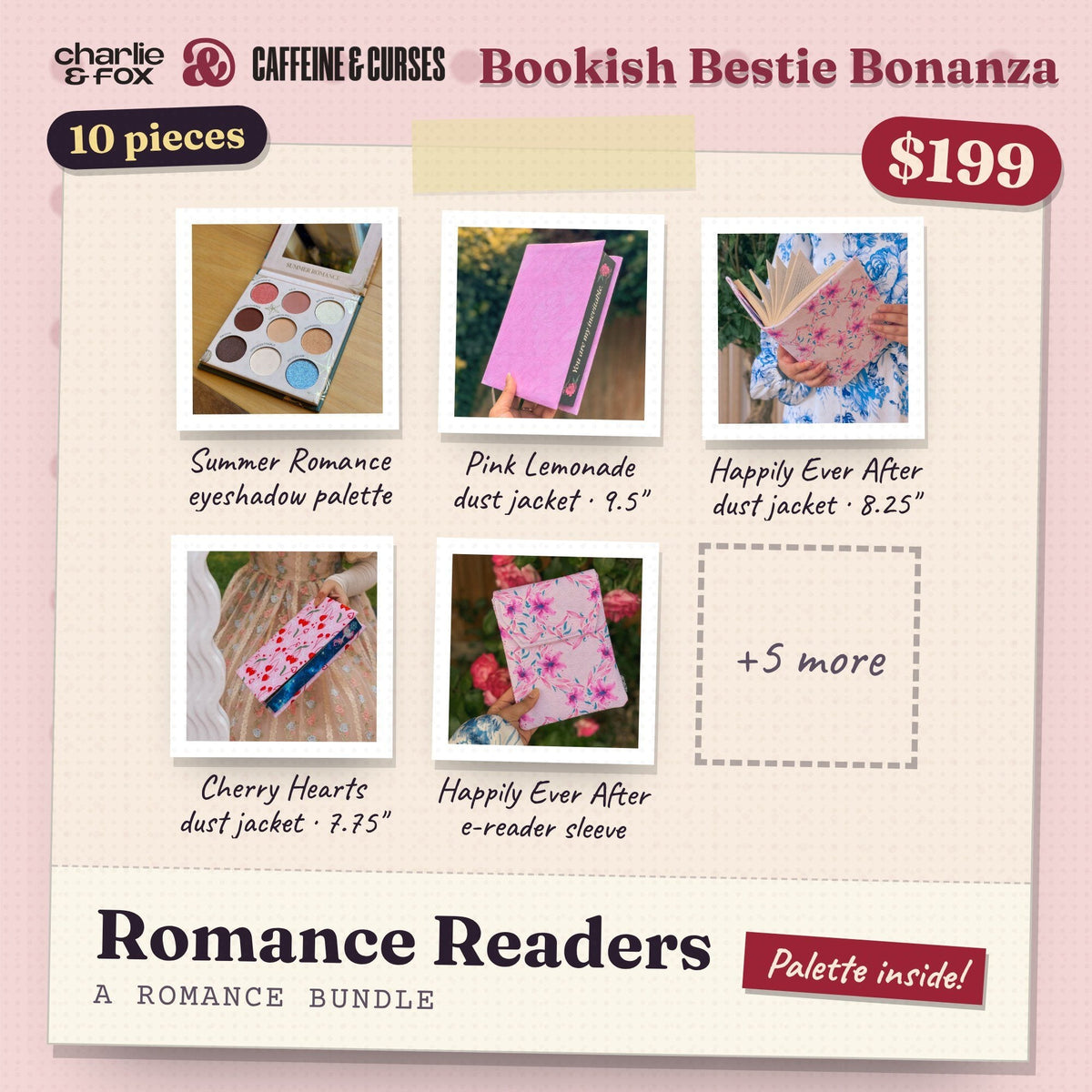 Bookish Bestie Bonanza bundle: Romance Readers (Romance)