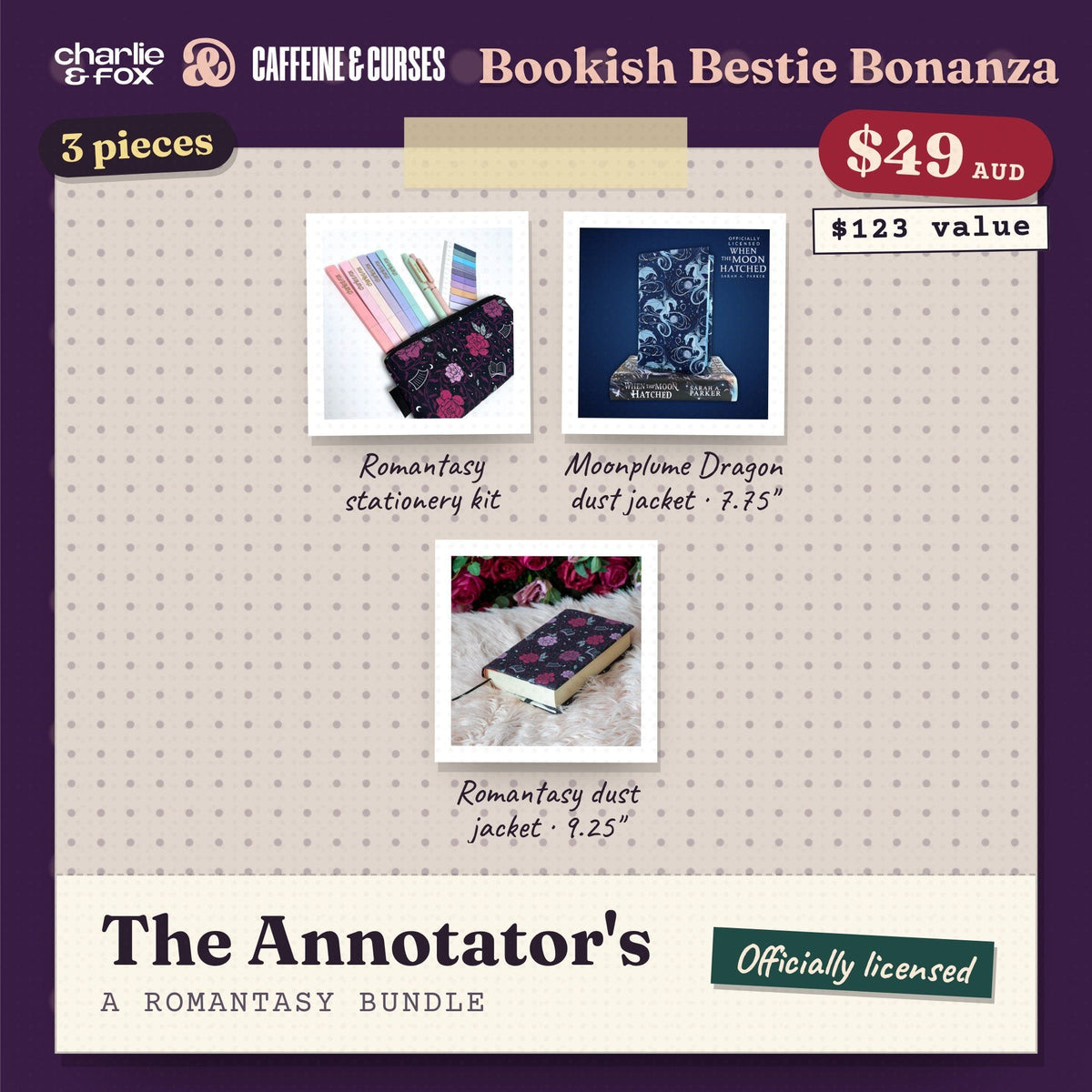 Bookish Bestie Bonanza bundle: The Annotator's (Romantasy)