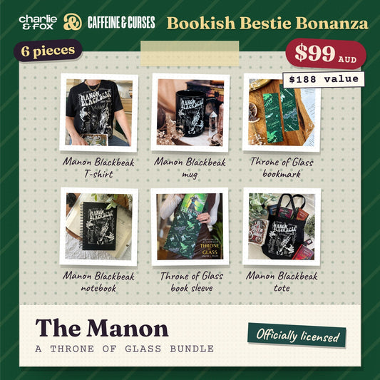 Bookish Bestie Bonanza bundle: The Manon (Throne of Glass)