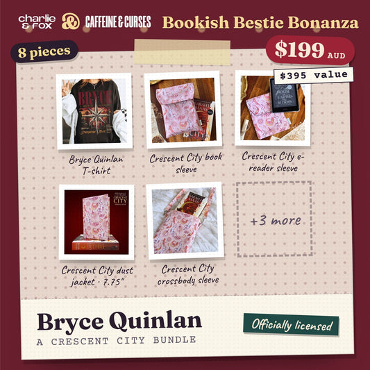 Bookish Bestie Bonanza bundle: Bryce Quinlan (Crescent City)