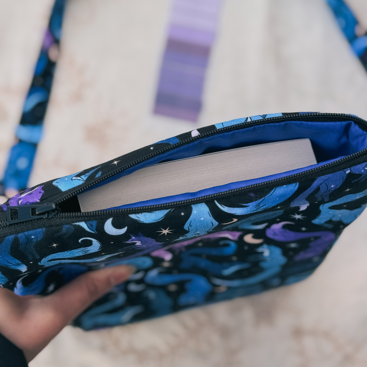 Celestial Fox crossbody sleeve