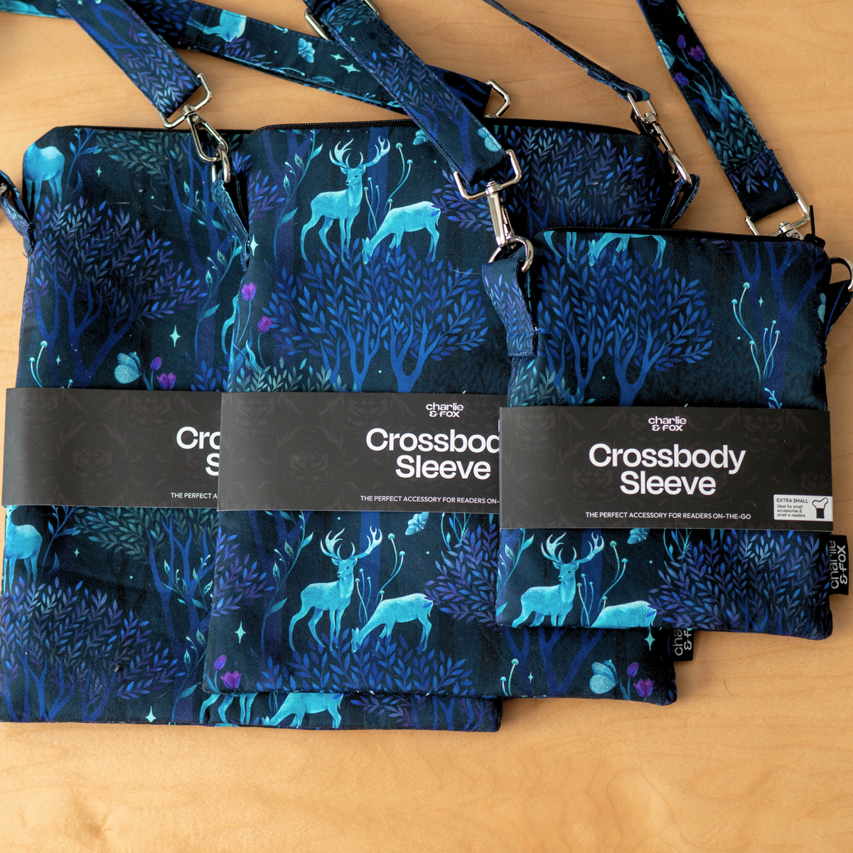 Enchanted Forest crossbody sleeve