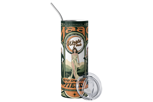 Maasverse Tumbler — Sarah J. Maas merch. Coffee, Bryce, Feyre, Aelin. The Maas World Tour to-go. Hand-designed in Australia, officially licensed.