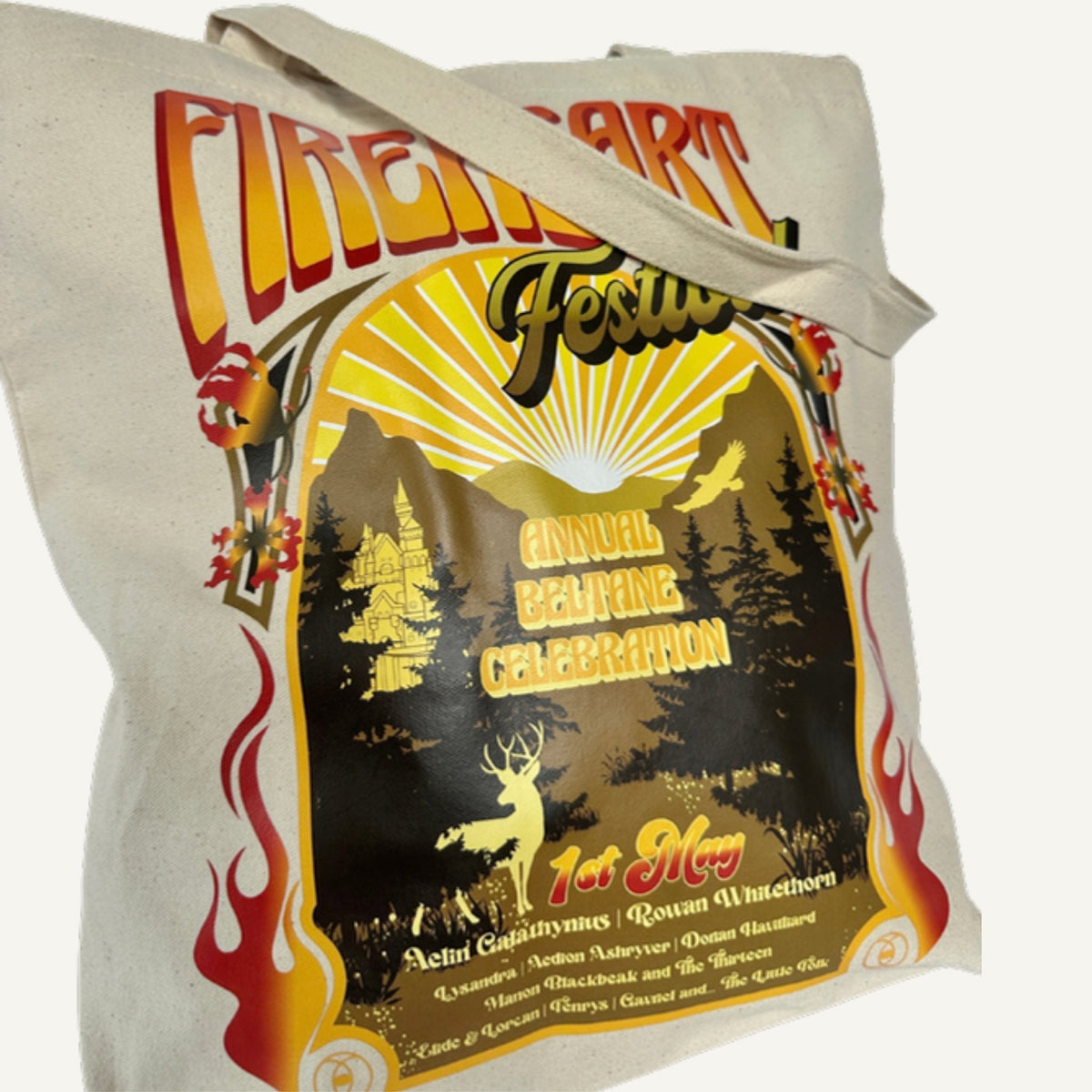 Fireheart Festival Tote Bag