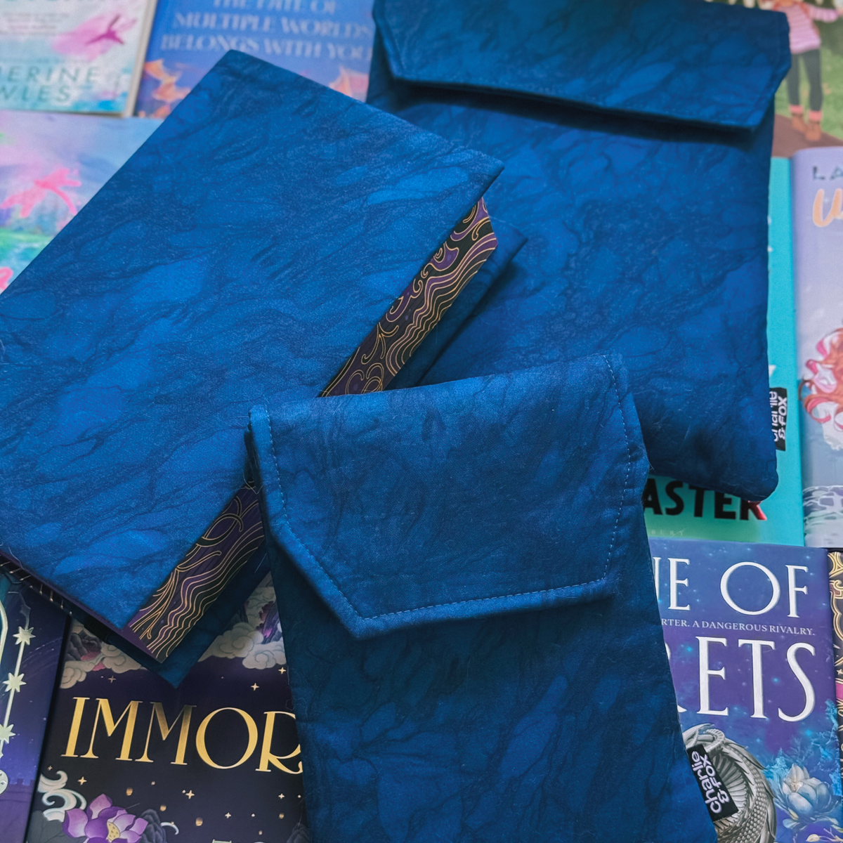 Sapphire Sea fabric dust jacket