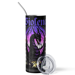 Violence Tumbler — Fourth Wing merch by Rebecca Yarros. Coffee for the rider with grit. Hand-designed in Australia, officially licensed.
