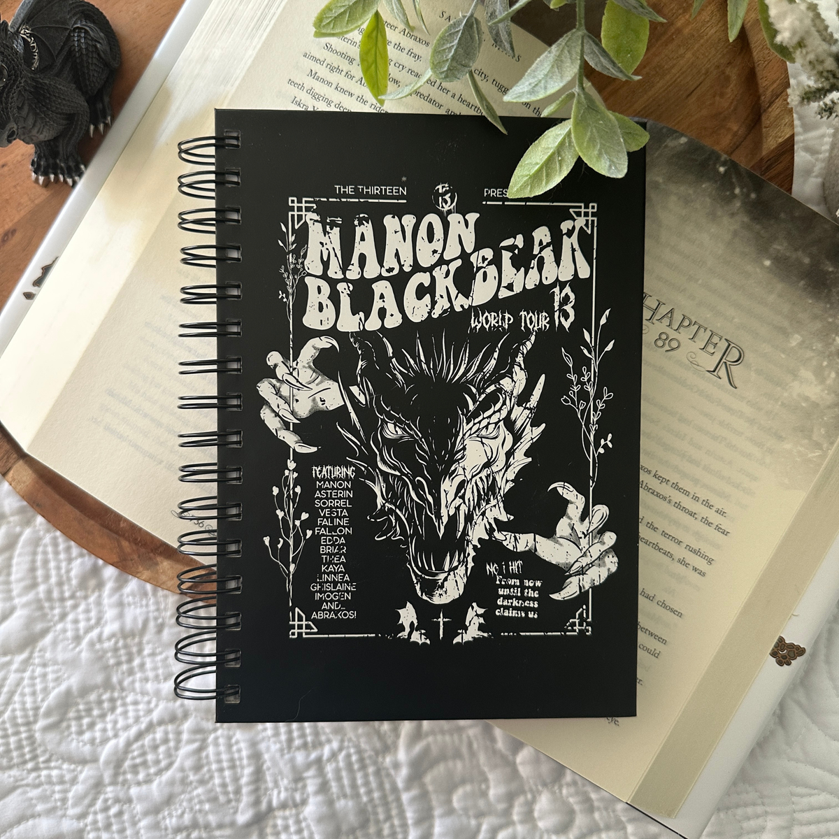 Manon Blackbeak Notebook