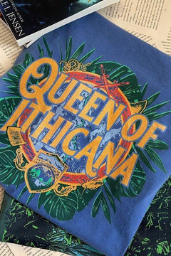 Queen of Ithicana T-Shirt — Bridge Kingdom merch by Danielle L. Jensen. The queen who hid a kingdom in mist. Hand-designed in Australia, officially licensed.