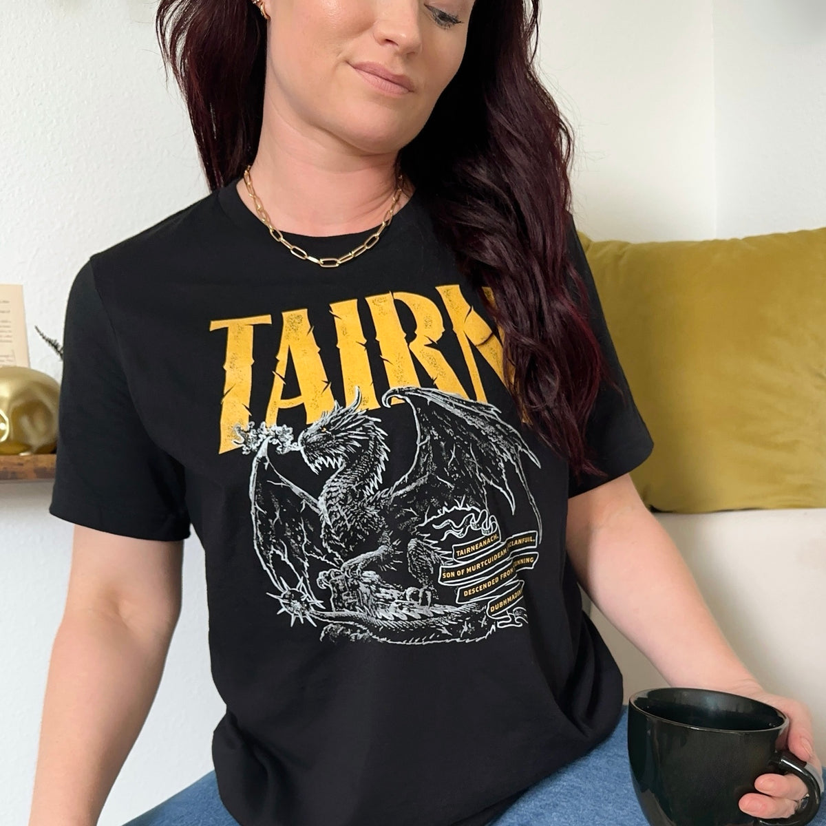 Tairn t-shirt — Fourth Wing