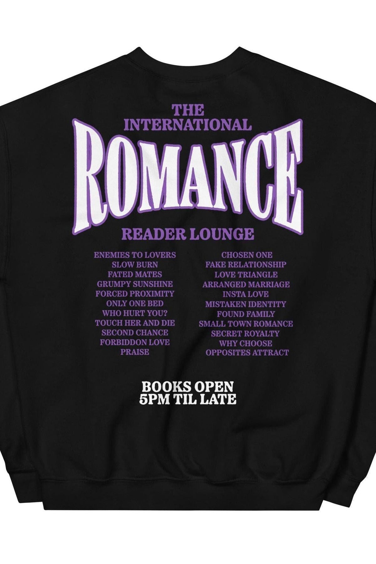 Romance Reader Lounge Sweatshirt - Book Merch