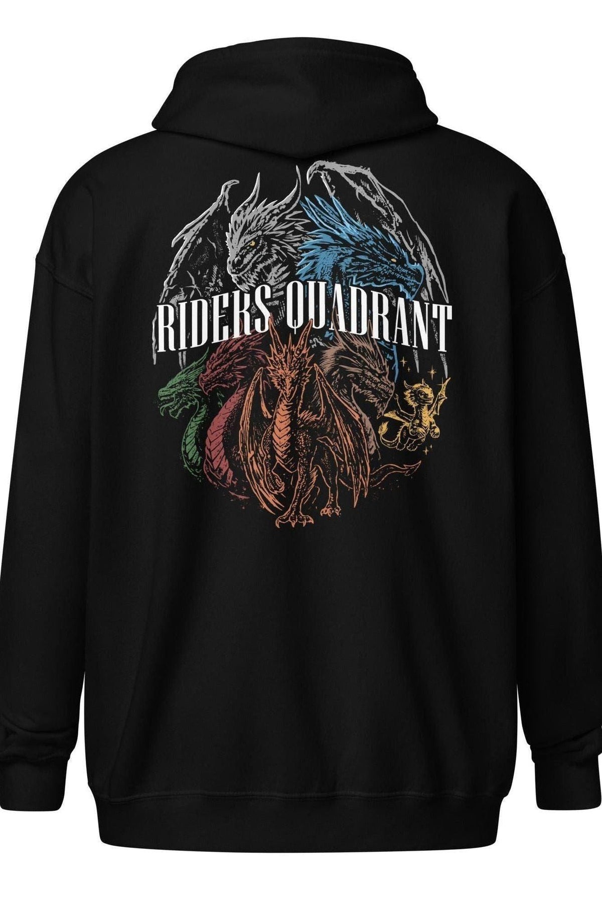Riders Quadrant Zip Hoodie - Fourth Wing Merch