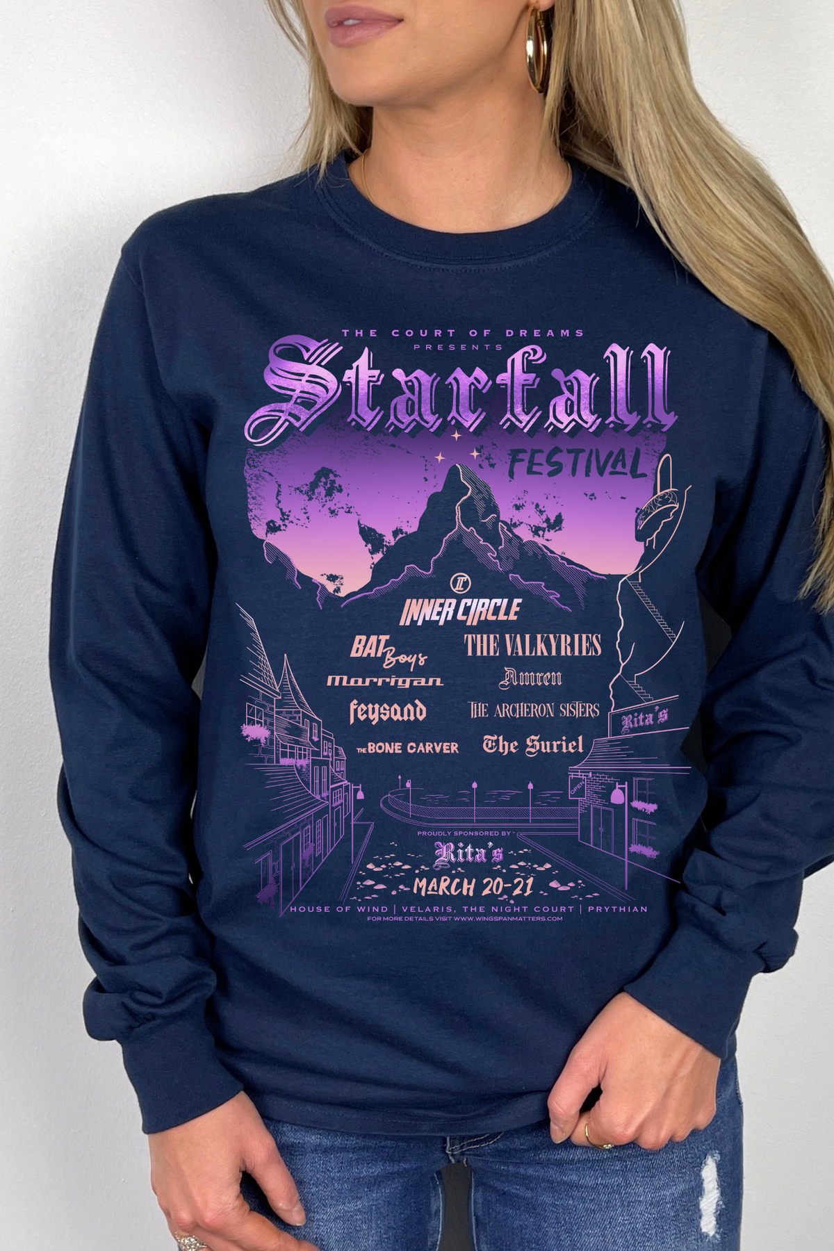 Starfall Long Sleeve Tee