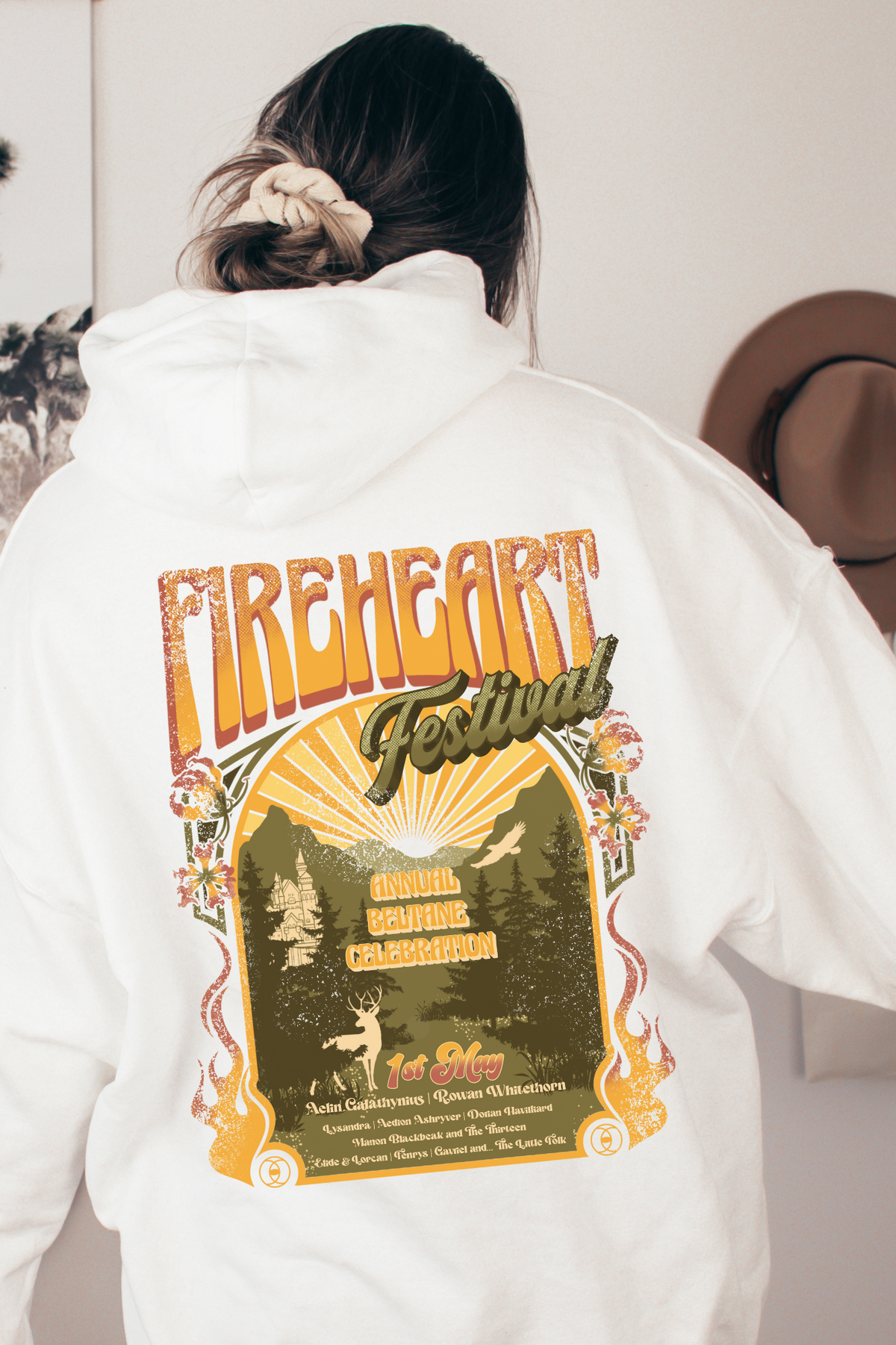 FIREHEART FESTIVAL HOODIE