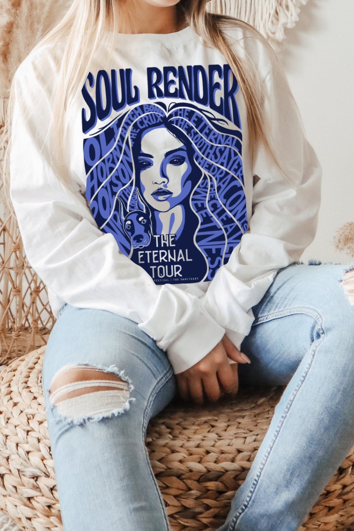 Soul Render Long Sleeve — Bonds That Tie merch by J Bree. The render who tears the soul. Hand-designed in Australia, officially licensed.