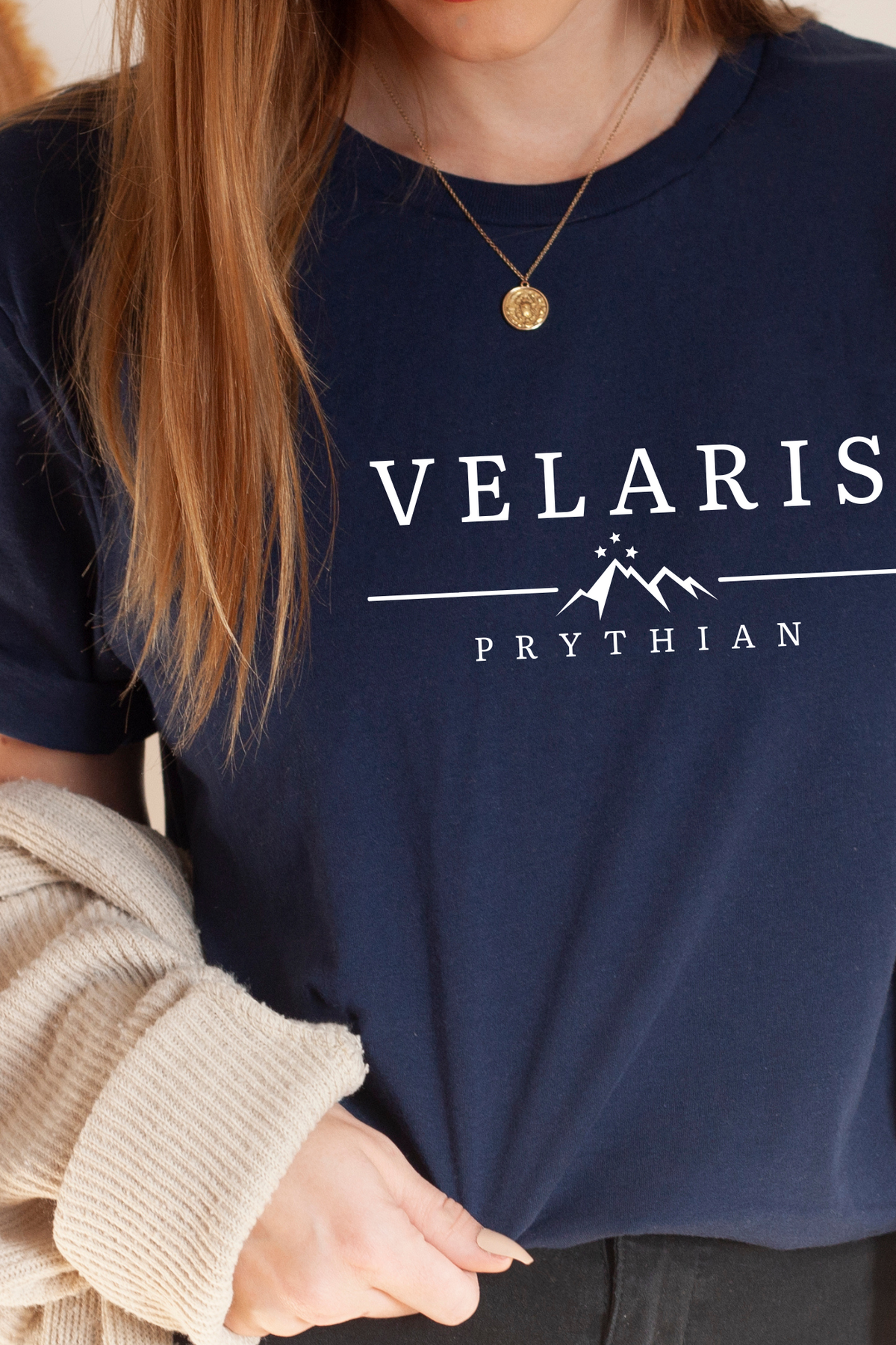 Velaris T-Shirt — ACOTAR merch by Sarah J. Maas. The Court of Dreams' city of starlight — Night Court's heart. Hand-designed in Australia, officially licensed.